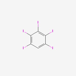 molecular formula C6HI5 B1615798 Pentaiodobenzene CAS No. 608-96-8