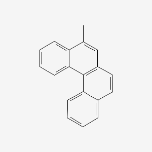 molecular formula C19H14 B1615799 5-Methylbenzo[c]phenanthrene CAS No. 652-04-0