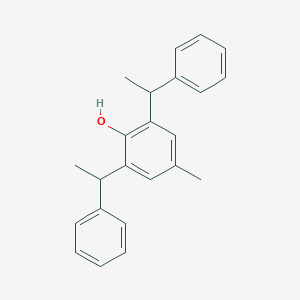 B161580 4-Methyl-2,6-bis(1-phenylethyl)phenol CAS No. 1817-68-1