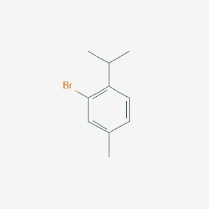 molecular formula C10H13B B1615810 苯，2-溴-4-甲基-1-(1-甲基乙基)- CAS No. 4478-10-8