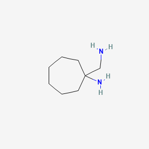 molecular formula C8H18N2 B1615812 1-Aminomethylcycloheptylamine CAS No. 5062-68-0
