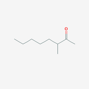 molecular formula C9H18O B1615816 3-Methyloctan-2-one CAS No. 6137-08-2