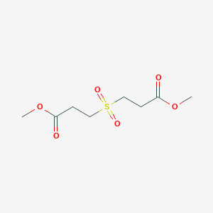 molecular formula C8H14O6S B1615837 Dimethyl 3,3'-sulfonyldipropanoate CAS No. 5450-67-9
