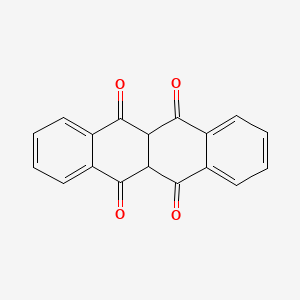 molecular formula C18H10O4 B1615842 5a,11a-Dihydrotetracene-5,6,11,12-tetrone CAS No. 5446-67-3