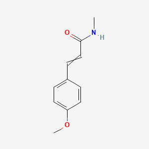 molecular formula C11H13NO2 B1615846 3-(4-methoxyphenyl)-N-methylprop-2-enamide CAS No. 6265-24-3