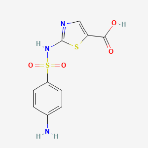 molecular formula C10H9N3O4S2 B1615849 Sulfacarzole CAS No. 5664-51-7