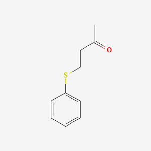 molecular formula C10H12OS B1615855 4-苯硫基-丁-2-酮 CAS No. 6110-01-6