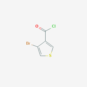 molecular formula C5H2BrClOS B1615861 4-Bromothiophene-3-carbonyl chloride CAS No. 72899-51-5