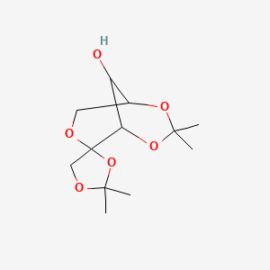 molecular formula C12H20O6 B1615868 L-Sorbose, bis-O-(1-methylethylidene)- CAS No. 32717-65-0