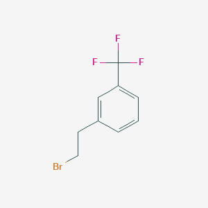 molecular formula C9H8BrF3 B161587 1-(2-溴乙基)-3-(三氟甲基)苯 CAS No. 1997-80-4