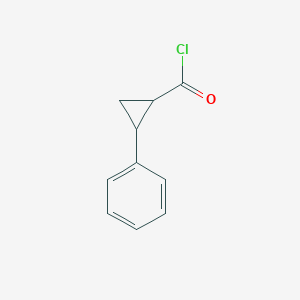 molecular formula C10H9ClO B1615872 2-苯基环丙烷羰基氯 CAS No. 5685-36-9