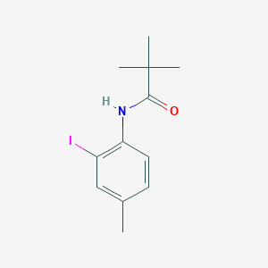 B1615877 N-(2-Iodo-4-methylphenyl)pivalamide CAS No. 205756-33-8