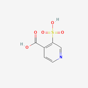 B1615884 3-Sulfopyridine-4-carboxylic acid CAS No. 4833-93-6