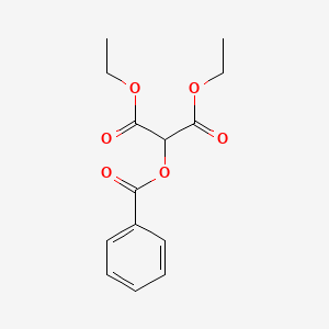 B1615887 Diethyl 2-benzoyloxypropanedioate CAS No. 73981-15-4