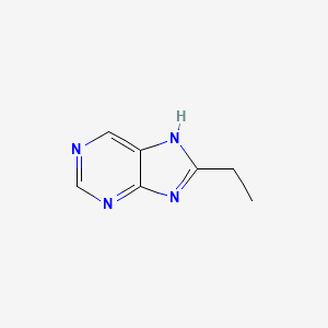 B1615890 8-Ethyl-9H-purine CAS No. 6625-65-6