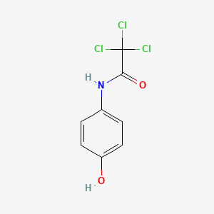 molecular formula C8H6Cl3NO2 B1615892 三氯生 CAS No. 6340-87-0
