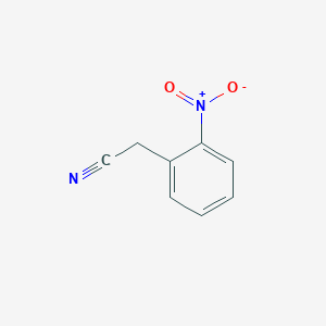 molecular formula C8H6N2O2 B016159 2-硝基苯乙腈 CAS No. 610-66-2