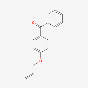 molecular formula C16H14O2 B1615907 4-Allyloxybenzophenone CAS No. 42403-77-0