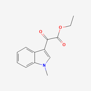 molecular formula C13H13NO3 B1615918 Ethyl (1-methyl-1H-indol-3-yl)(oxo)acetate CAS No. 25055-54-3