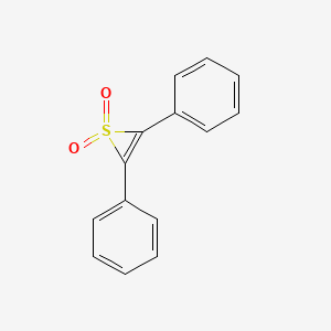 molecular formula C14H10O2S B1615920 Diphenylthiirene dioxide CAS No. 5162-99-2