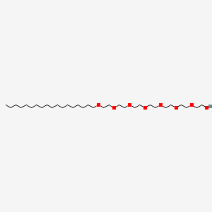 molecular formula C32H66O8 B1615921 3,6,9,12,15,18,21-Heptaoxanonatriacontan-1-ol CAS No. 66146-84-7