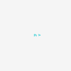molecular formula Pr+3 B1615922 镨离子 CAS No. 22541-14-6