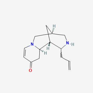 molecular formula C14H20N2O B1615923 (-)-阿尔宾 CAS No. 53915-26-7