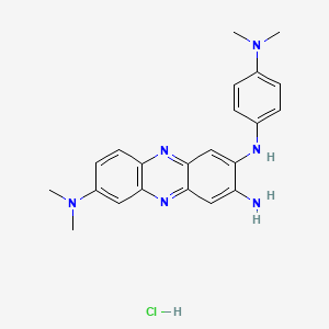 molecular formula C22H25ClN6 B1615927 Neutral Violet CAS No. 3562-46-7