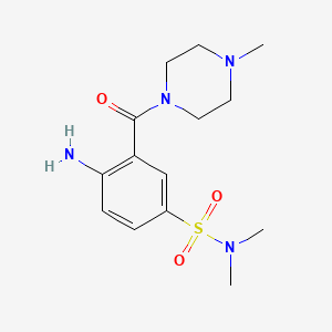 molecular formula C14H22N4O3S B1615931 Delfantrine CAS No. 3436-11-1