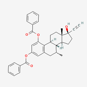 molecular formula C35H34O5 B1615935 Etamestrol CAS No. 73764-72-4