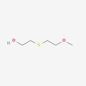 molecular formula C5H12O2S B1615942 2-(甲氧基乙硫基)乙醇 CAS No. 25756-33-6