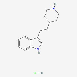 molecular formula C15H21ClN2 B1615955 盐酸英达品 CAS No. 63845-42-1
