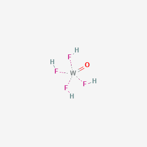 Tungsten fluoride oxide