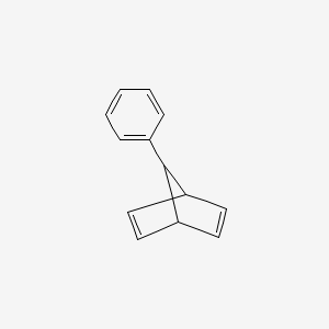 molecular formula C13H12 B1616009 7-Phenylnorbornadiene CAS No. 40156-12-5