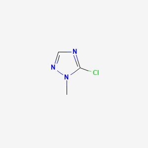 molecular formula C3H4ClN3 B1616010 5-Chloro-1-methyl-1H-1,2,4-triazole CAS No. 56616-99-0