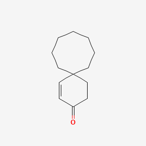 molecular formula C13H20O B1616011 Spiro(5.7)tridec-1-ene-3-one CAS No. 60033-39-8