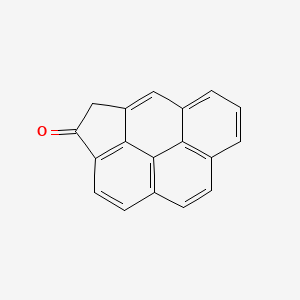 molecular formula C18H10O B1616017 cyclopenta[cd]pyren-3(4H)-one CAS No. 69795-70-6