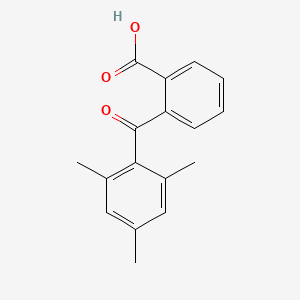 molecular formula C17H16O3 B1616032 2-(2,4,6-三甲基苯甲酰)苯甲酸 CAS No. 2346-67-0