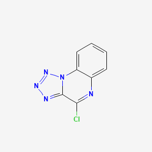 molecular formula C8H4ClN5 B1616043 4-クロロテトラゾロ[1,5-a]キノキサリン CAS No. 59866-06-7