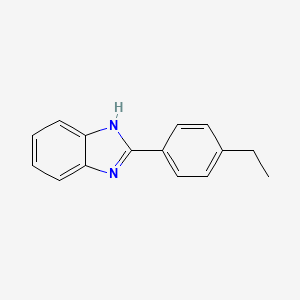 B1616054 2-(4-ethylphenyl)-1H-benzimidazole CAS No. 67273-55-6