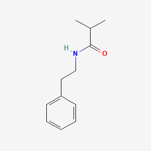 molecular formula C12H17NO B1616072 N-Phenethylisobutyramide CAS No. 71022-62-3