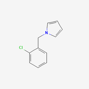 molecular formula C11H10ClN B1616090 1-(o-Chlorobenzyl)-1H-pyrrole CAS No. 23694-46-4