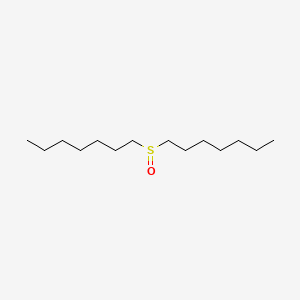 molecular formula C14H30OS B1616096 Heptyl sulfoxide CAS No. 25355-20-8