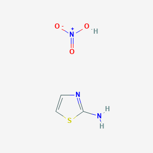 B1616109 Thiazol-2-amine mononitrate CAS No. 57530-25-3