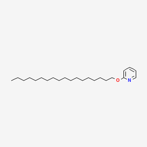 molecular formula C23H41NO B1616126 2-(Octadecyloxy)pyridine CAS No. 93982-59-3