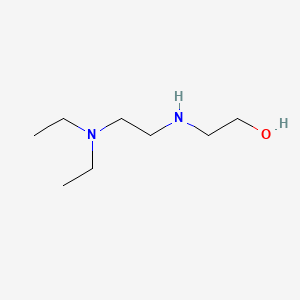 molecular formula C8H20N2O B1616135 2-((2-(Diethylamino)ethyl)amino)ethanol CAS No. 51254-17-2