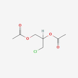 molecular formula C7H11ClO4 B1616138 1,2-Diacetoxy-3-chloropropane CAS No. 869-50-1