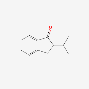 molecular formula C12H14O B1616151 2-Isopropylindan-1-one CAS No. 53446-63-2