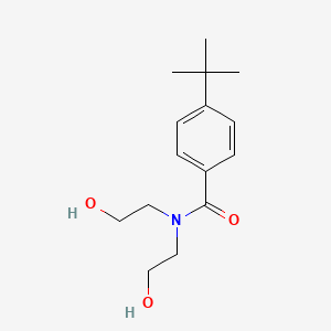 Benzamide, 4-(1,1-dimethylethyl)-N,N-bis(2-hydroxyethyl)-