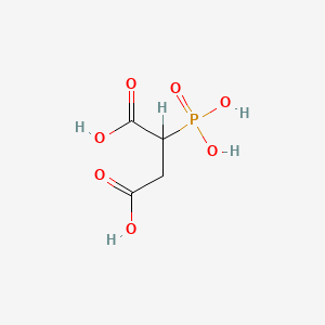 molecular formula C4H7O7P B1616175 Phosphonosuccinic acid CAS No. 5768-48-9
